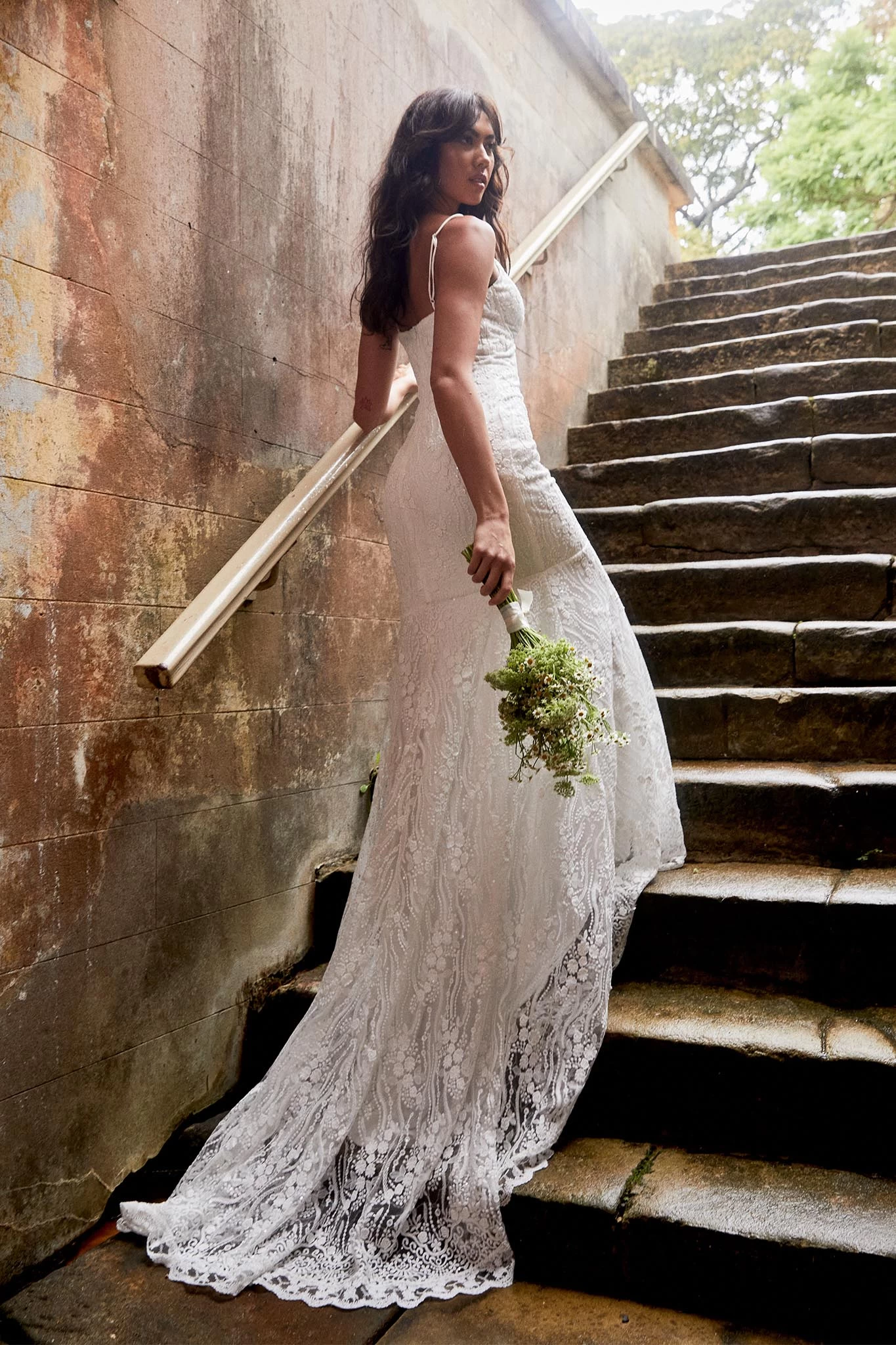 Your Beloved Lace Maxi Dress White - Image 5