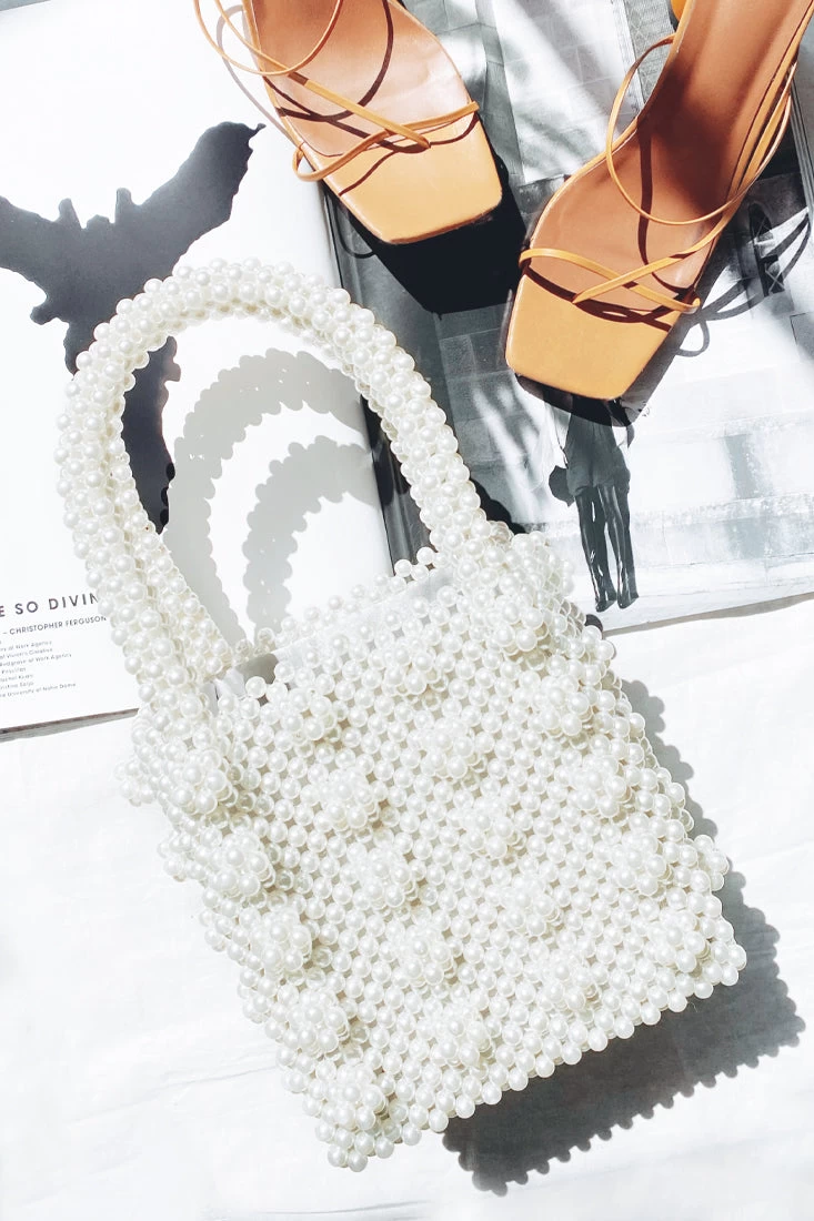 5th Avenue Pearl Box Bag - Image 5