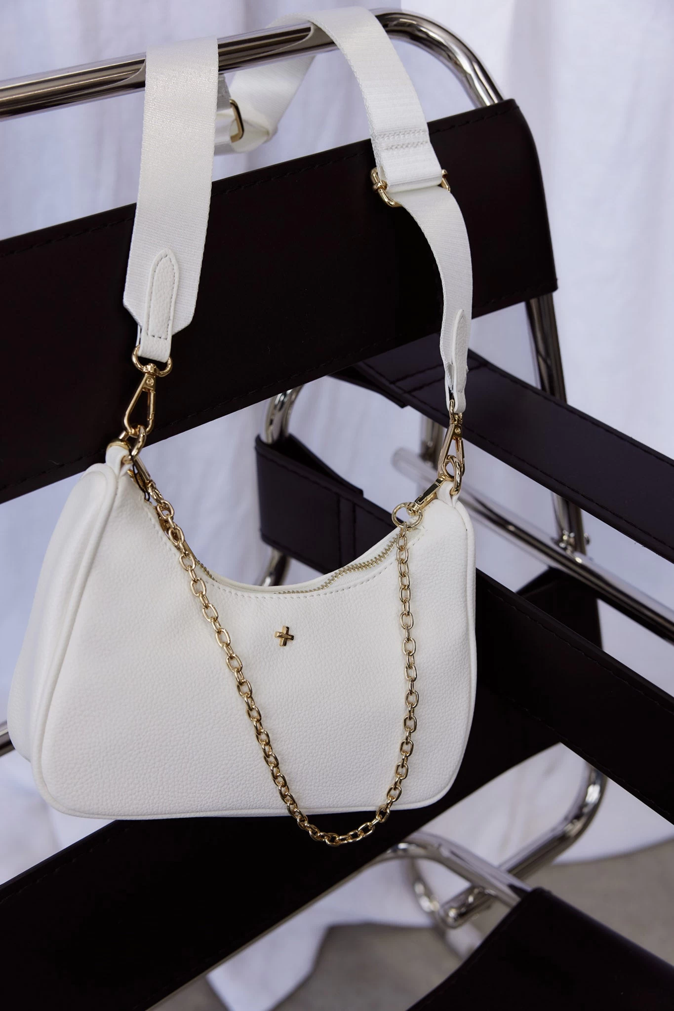 Peta And Jain Paloma Shoulder Bag White - Image 3