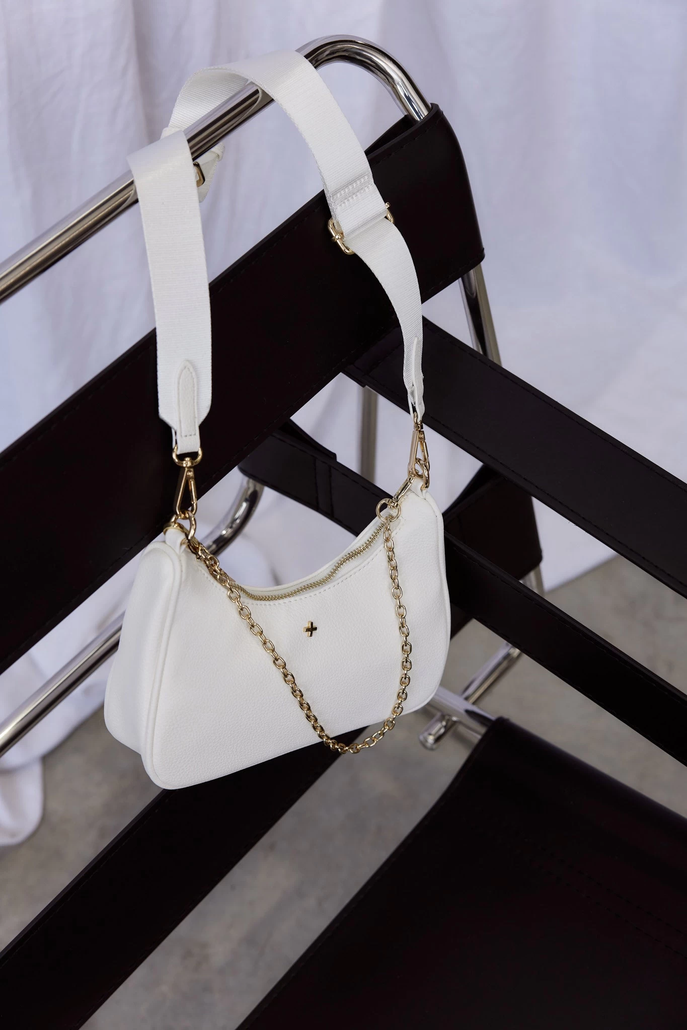Peta And Jain Paloma Shoulder Bag White - Image 4
