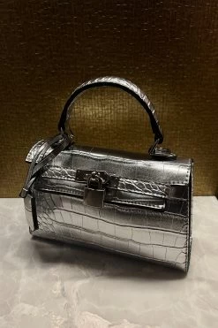Peta And Jain Jaden Handbag Silver
