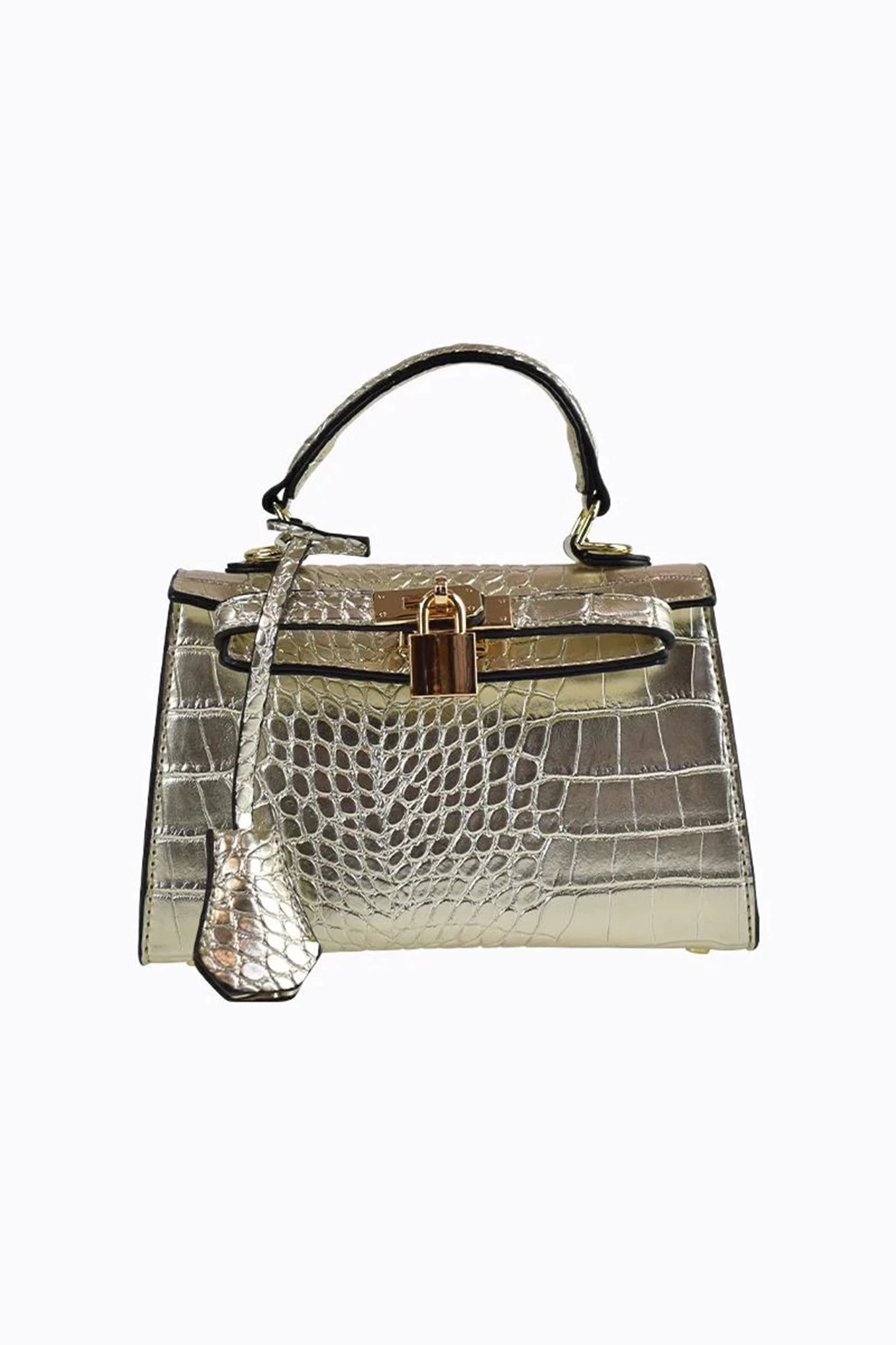 Peta And Jain Jaden Handbag Gold - Image 2