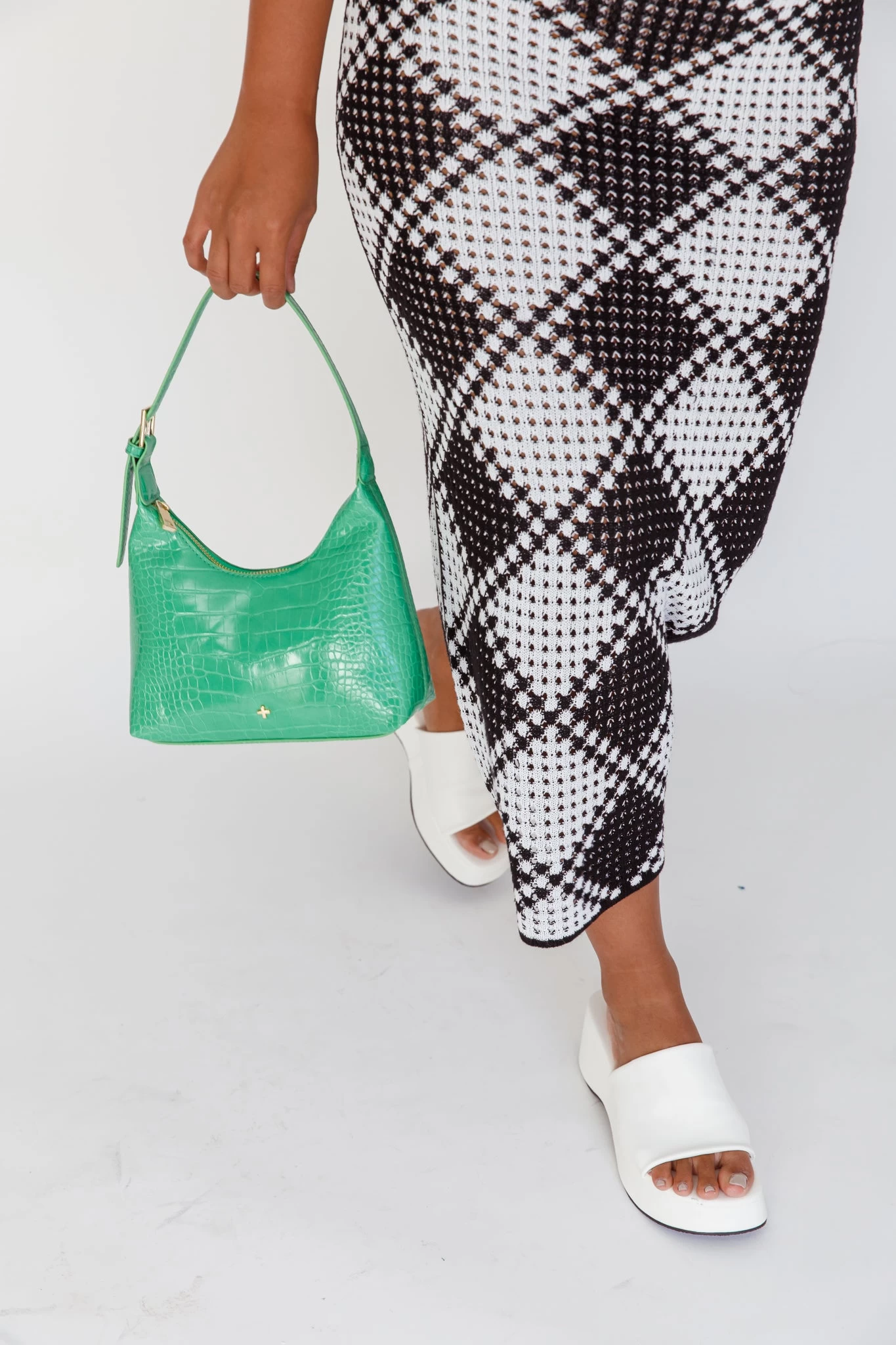 Peta And Jain Cambridge Handbag Green - Image 8