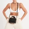 Peta And Jain Kendall Gathered Handbag Black
