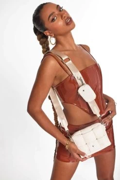 Peta And Jain Vespa Shoulder Bag Bisque