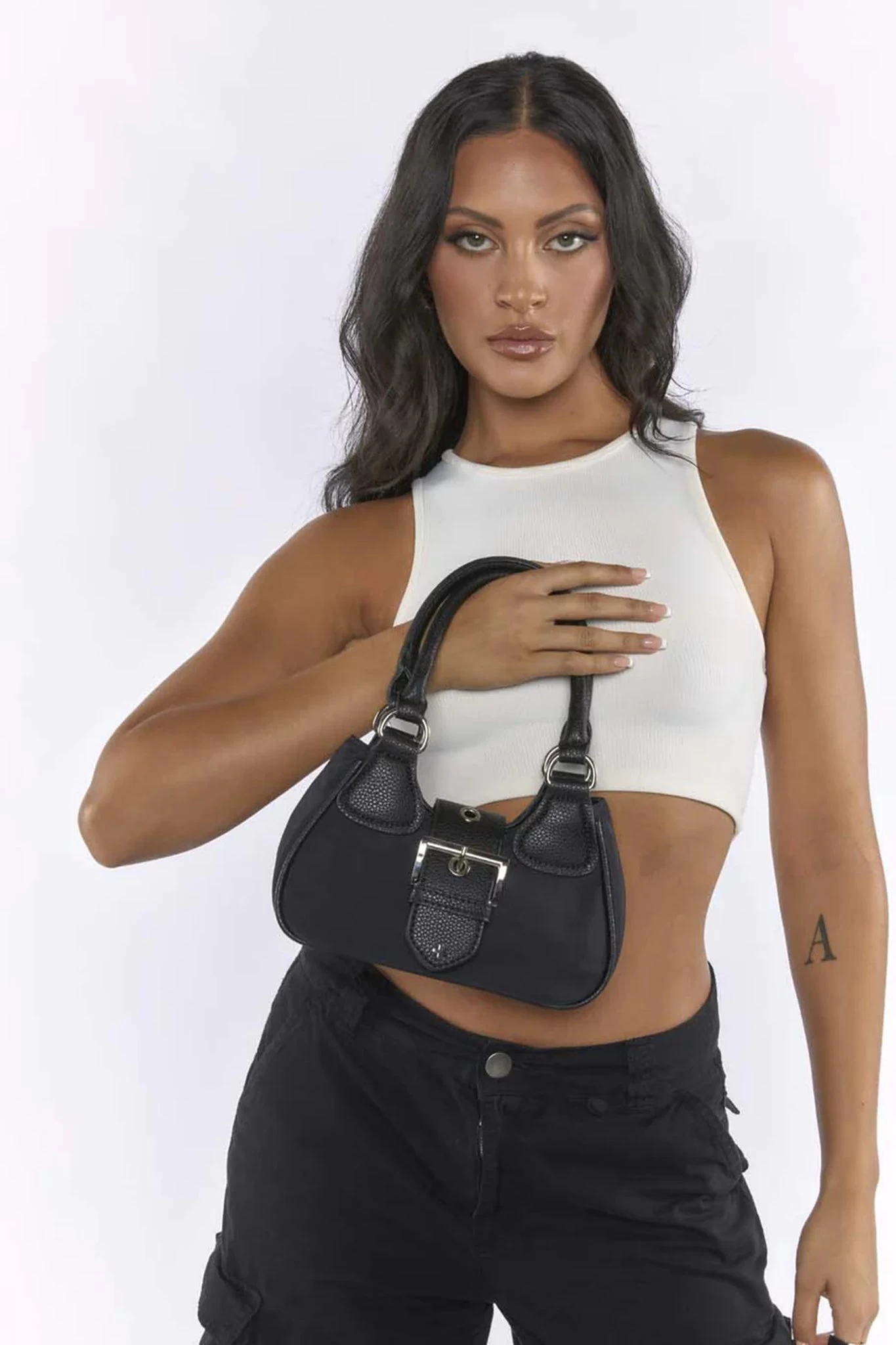 Peta And Jain Wilde Handbag Black - Image 4
