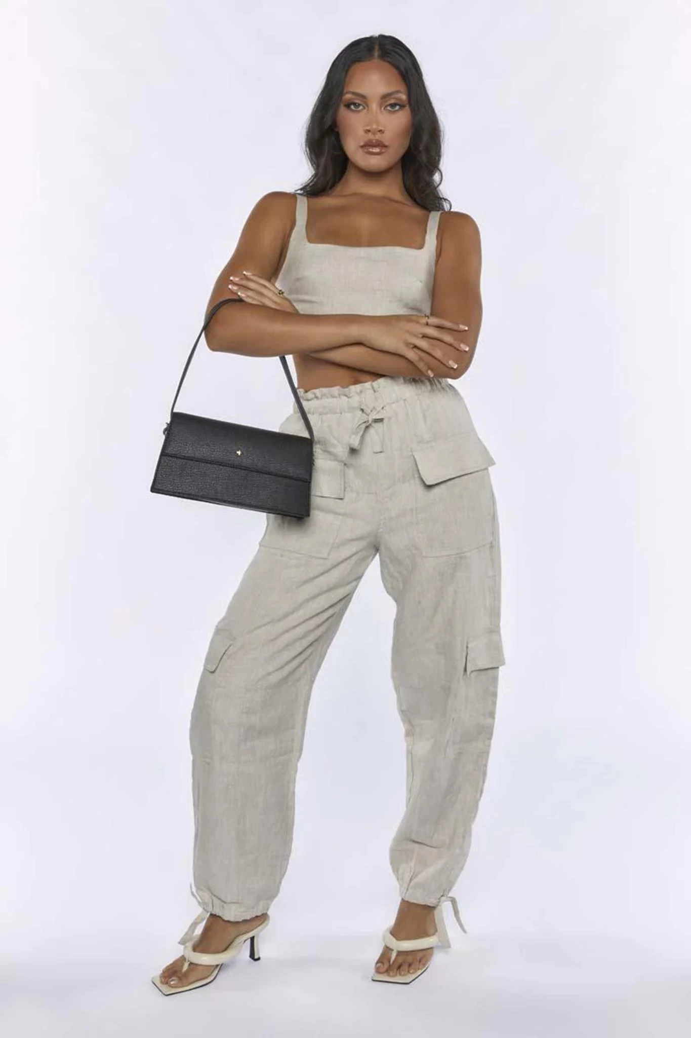 Peta And Jain Starri Shoulder Bag Black - Image 3