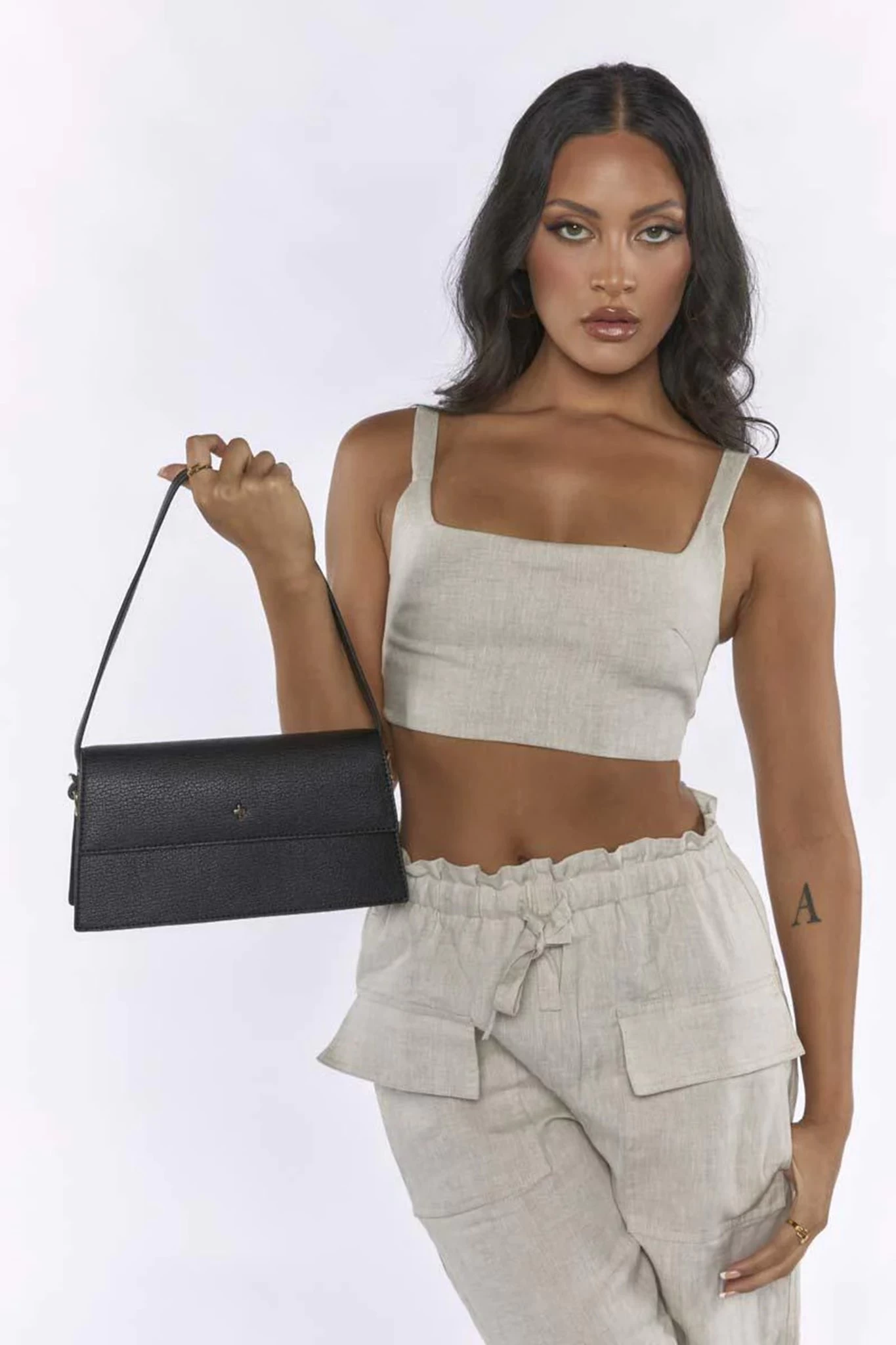 Peta And Jain Starri Shoulder Bag Black - Image 2