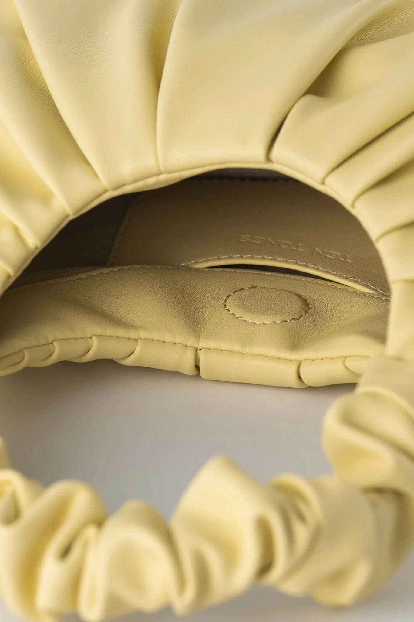 TEN TONES Alani Cloud Bag Yellow - Image 4