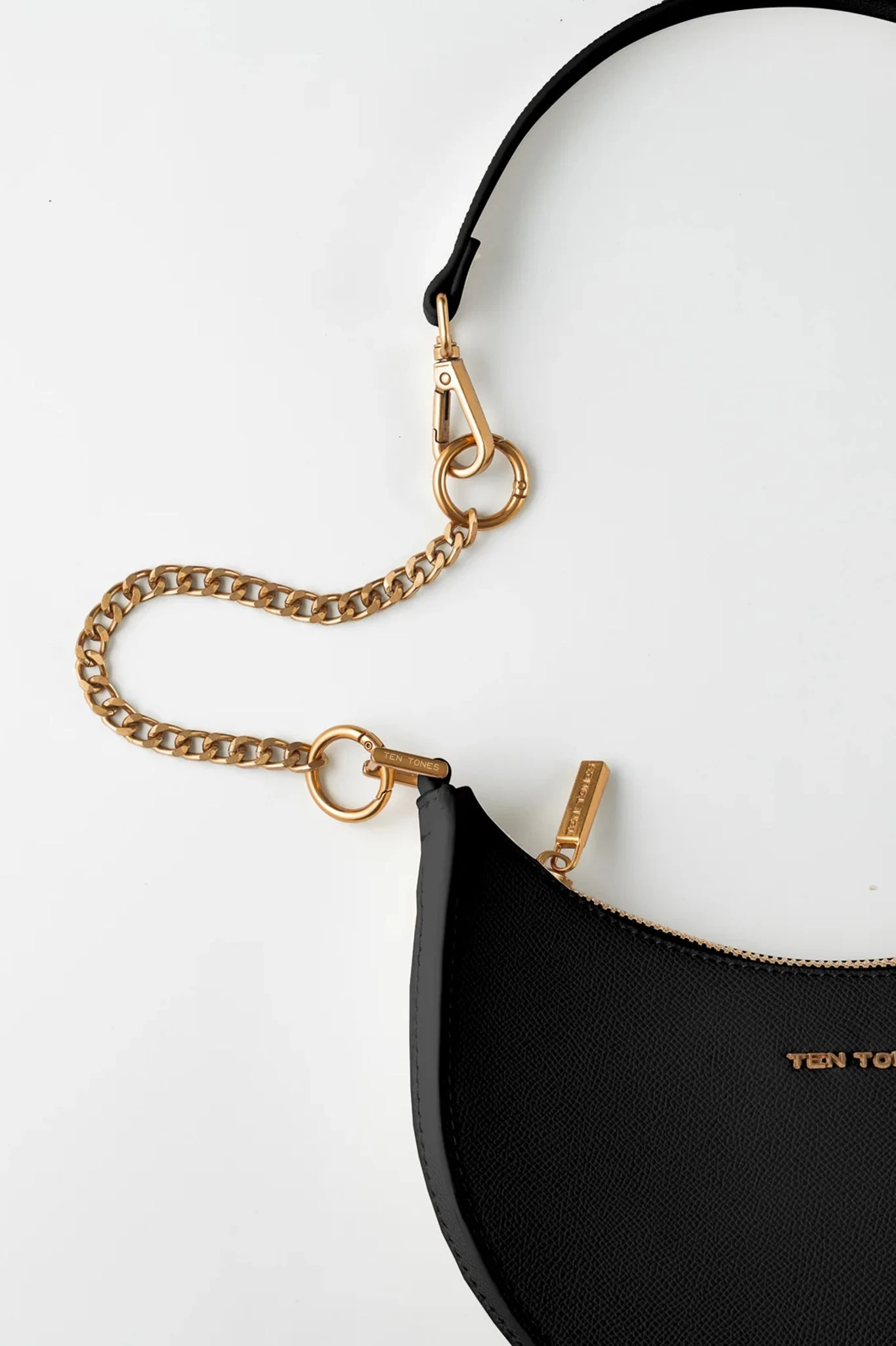 TEN TONES Grayson Moon Bag Black - Image 2