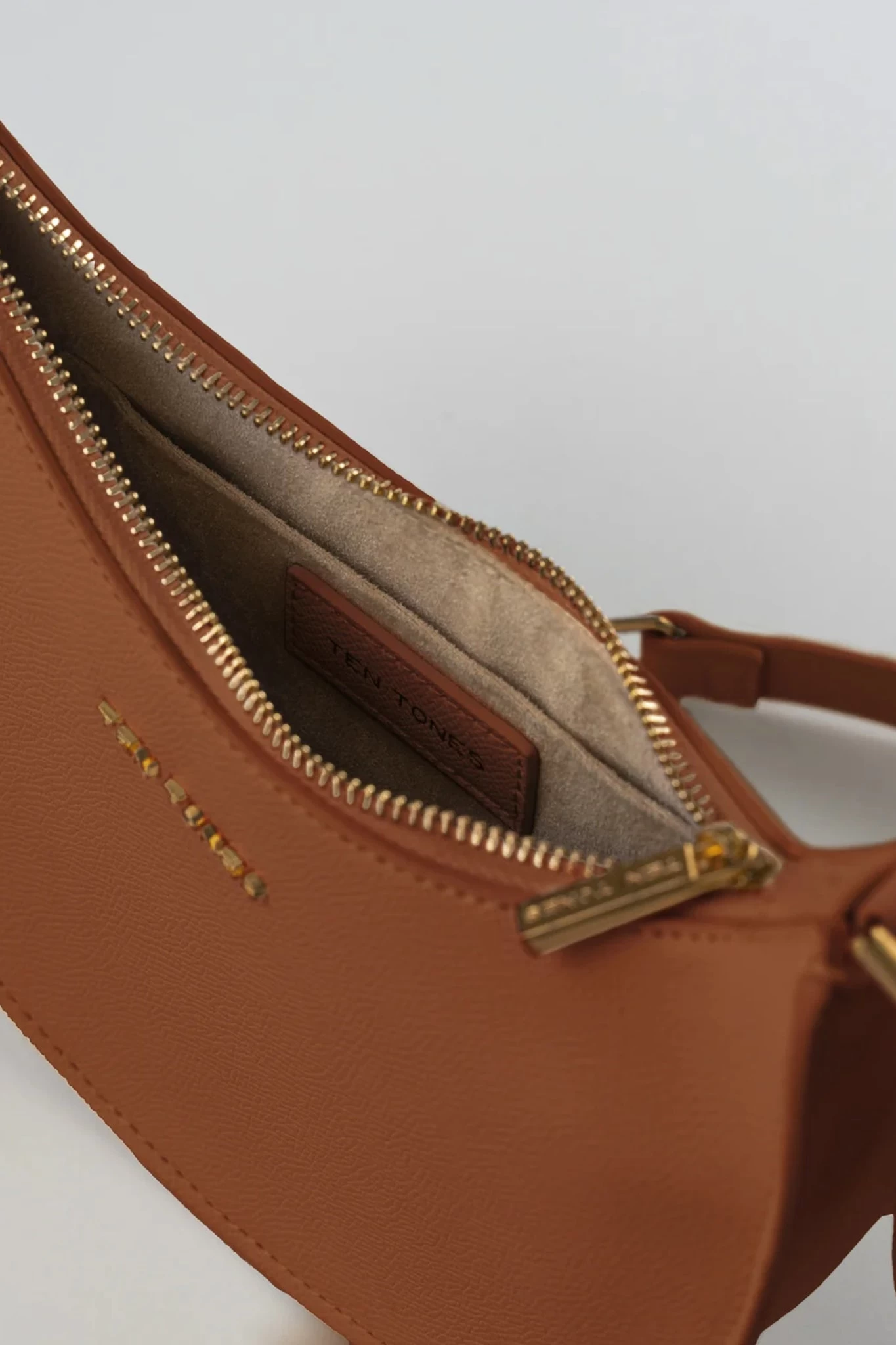 TEN TONES Grayson Moon Bag Orange - Image 5