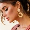 Champagne Showers Earrings Gold