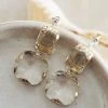 Georgia Crystal Drop Earrings Clear