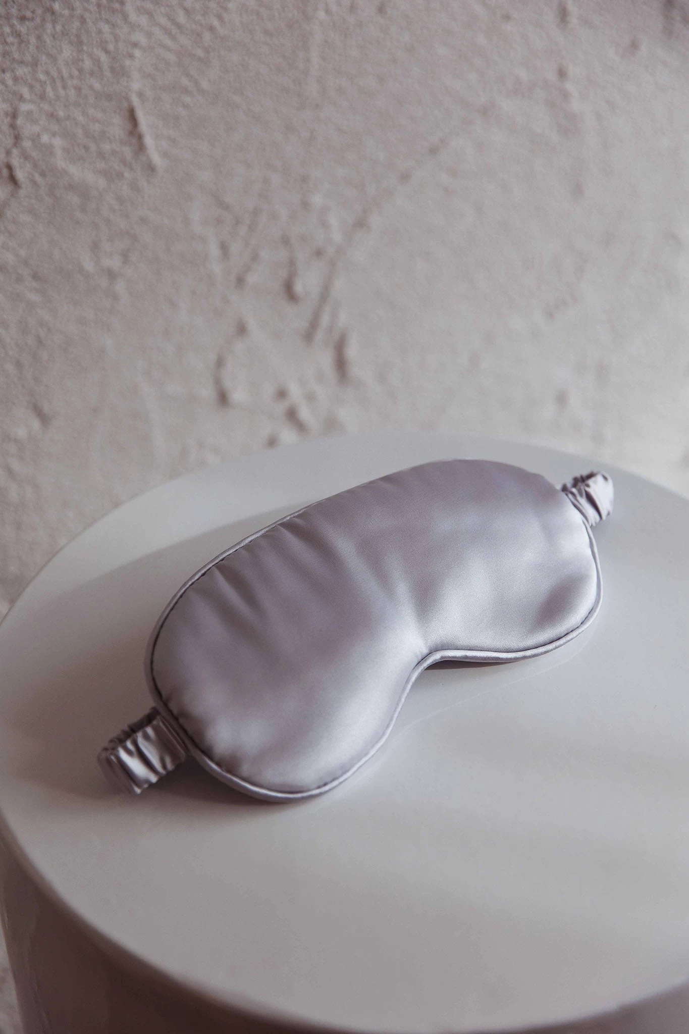 Sweet Dreams Satin Eye Mask Silver - Image 2