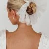 Hoda Lace Scrunchie White