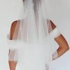 Marina Pearl Accent Veil White