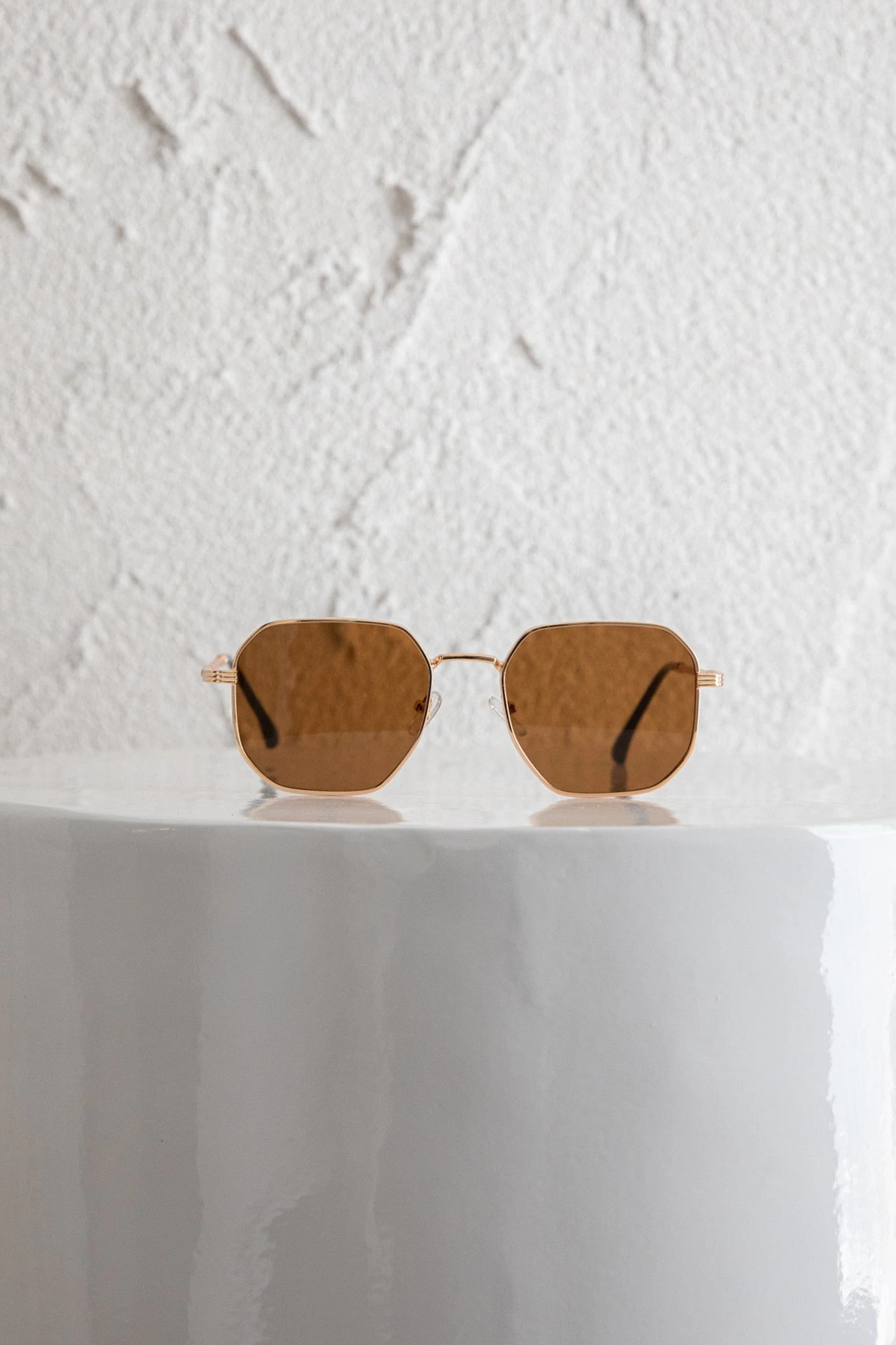 Sahara Aviator Sunglasses Tea - Image 3